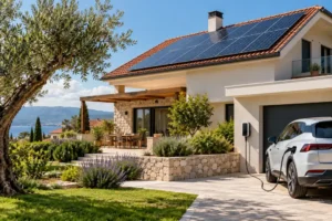 Solarno punjenje električnog automobila: wallbox, višak energije i kućna baterija